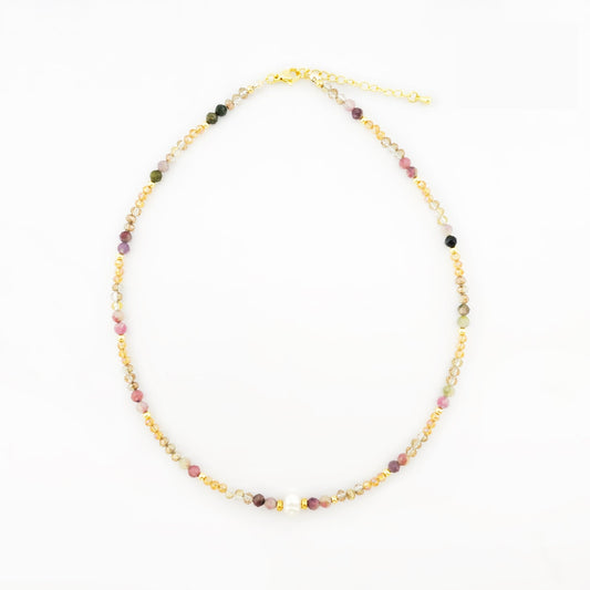 Collar Miel de Turmalina