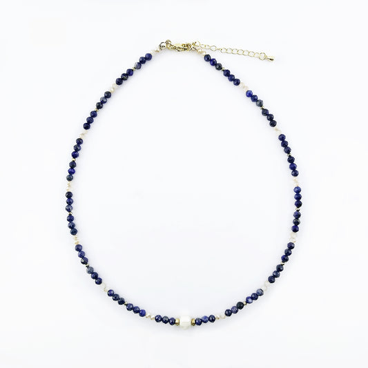 Collar Luz Azul de Perla Sagrada