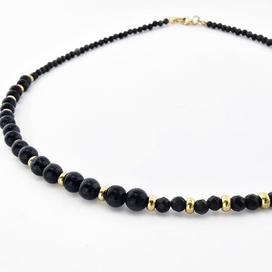 Collar Encanto de Galaxia Dorada