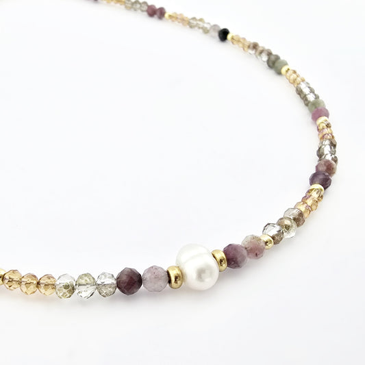 Collar Miel de Turmalina