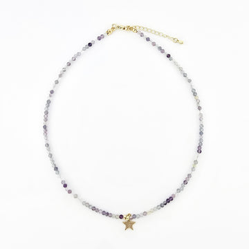 Collar Neblina de Estrella Dorada