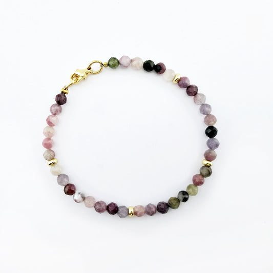 Pulsera Turmalina de Energía Multicolor